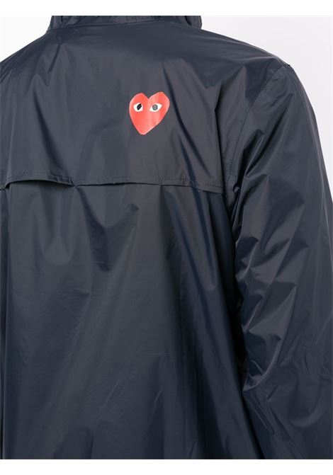 k way play unisex navy COMME DES GARÇONS PLAY | AZ-J501-0511